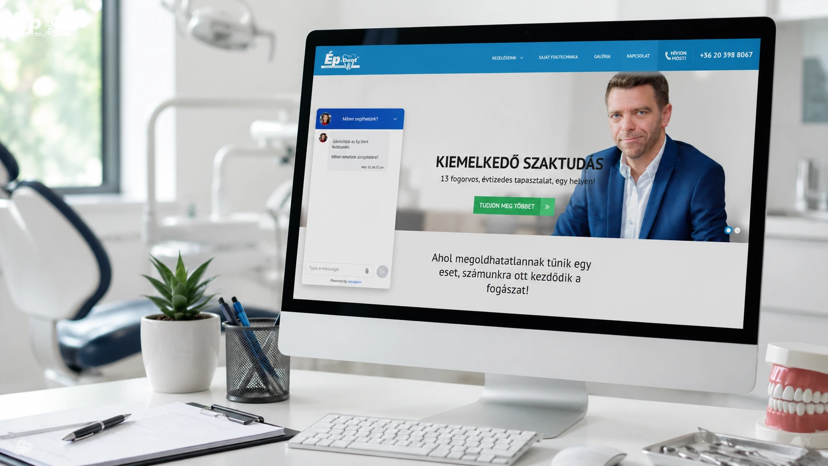 miraqlum-esettanulmany-epdentklinika-egeszsegugy-ai-crm